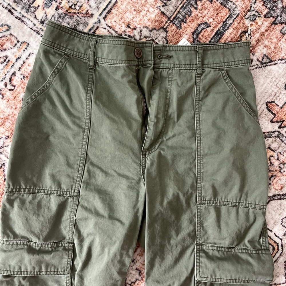 Abercrombie Green Cargo Pants